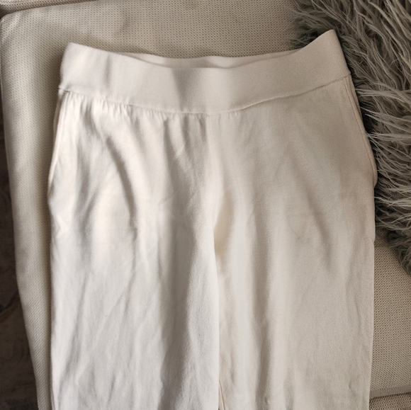 Olivia Von Halle Carmel Alaska Ivory Pants - Picture 3 of 10